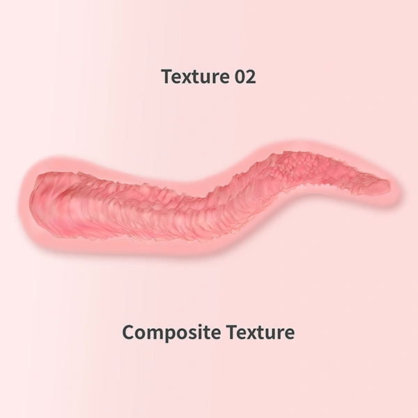 FANREAL Spiral Texture Passage